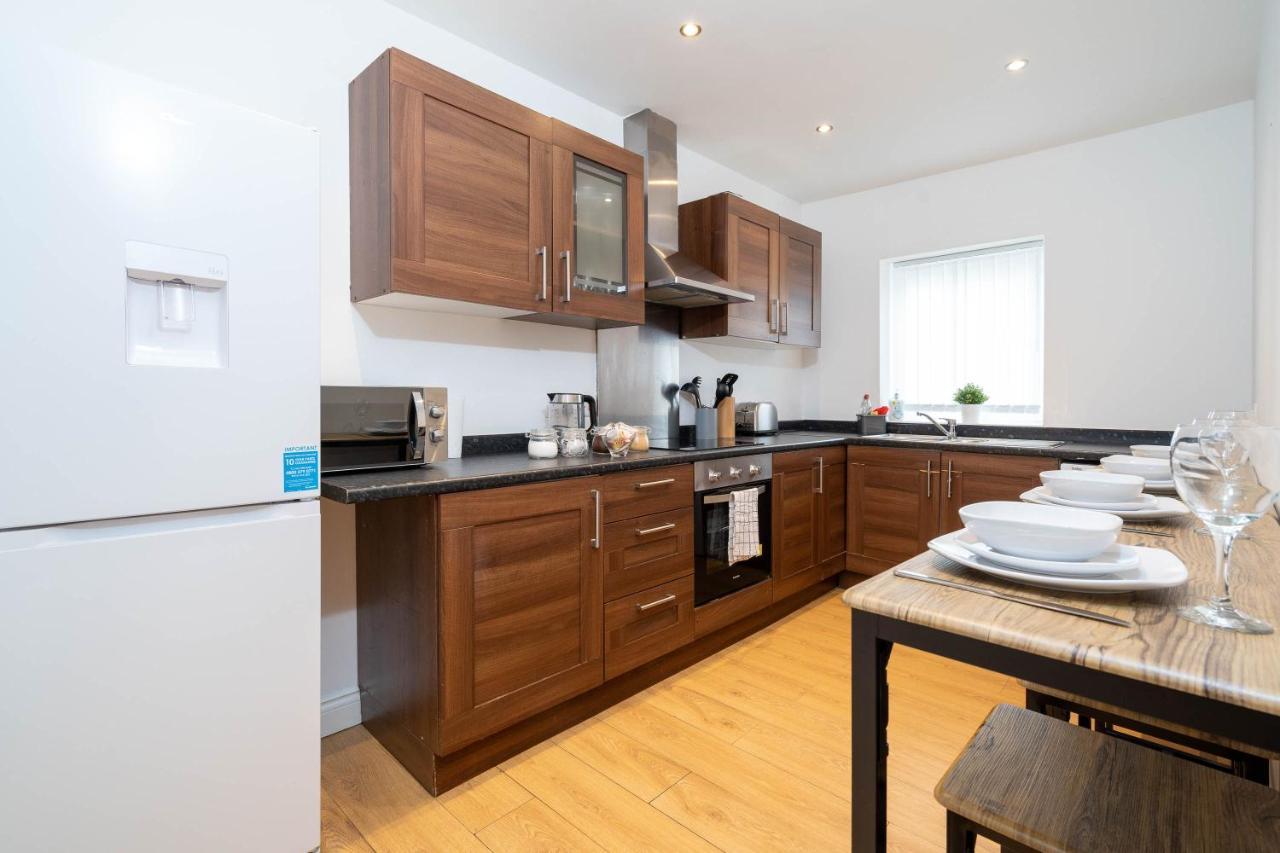 Three Bedroom Apartment- One Choice Stays Serviced Accommodation- Jewellery Quarter Birmingham Buitenkant foto